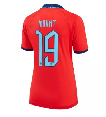 England Mason Mount #19 Bortedrakt Kvinner VM 2022 Kortermet